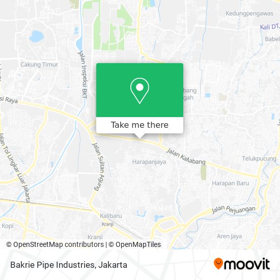 Bakrie Pipe Industries map