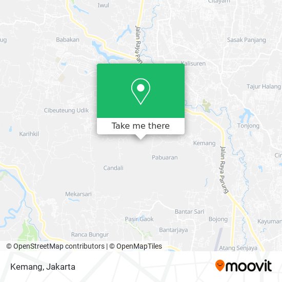 Kemang map