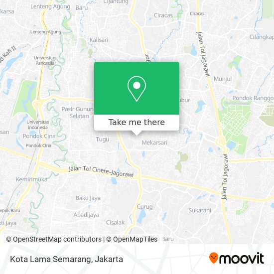 Kota Lama Semarang map