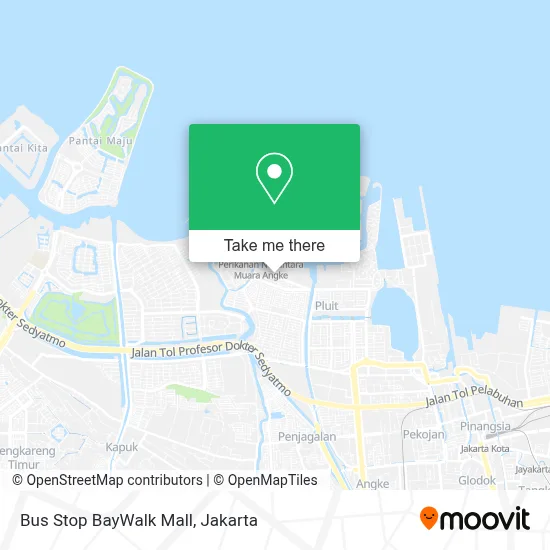 Bus Stop BayWalk Mall map