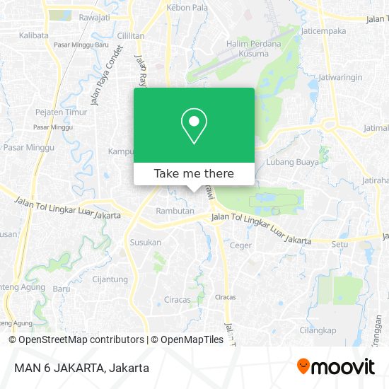 MAN 6 JAKARTA map