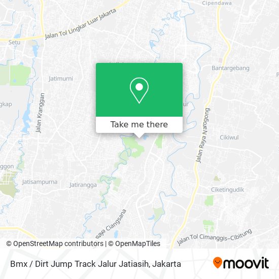 Bmx / Dirt Jump Track Jalur Jatiasih map