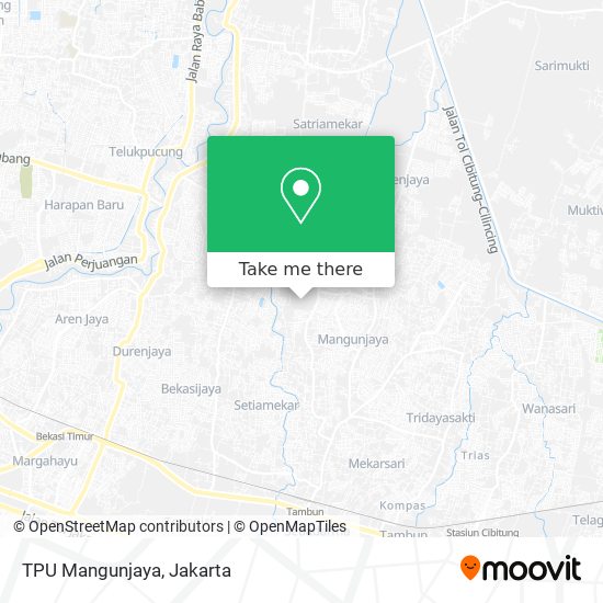 TPU Mangunjaya map