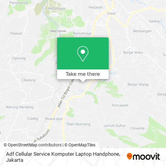Adf Cellular Service Komputer Laptop Handphone map