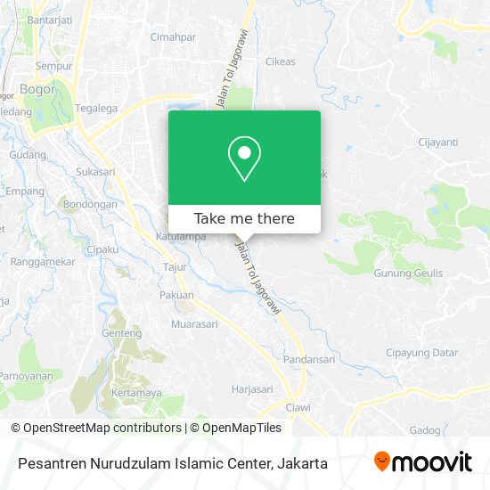 Pesantren Nurudzulam Islamic Center map