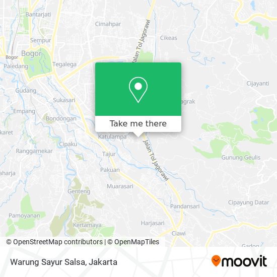 Warung Sayur Salsa map