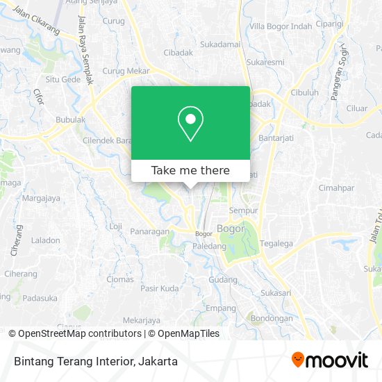 Bintang Terang Interior map