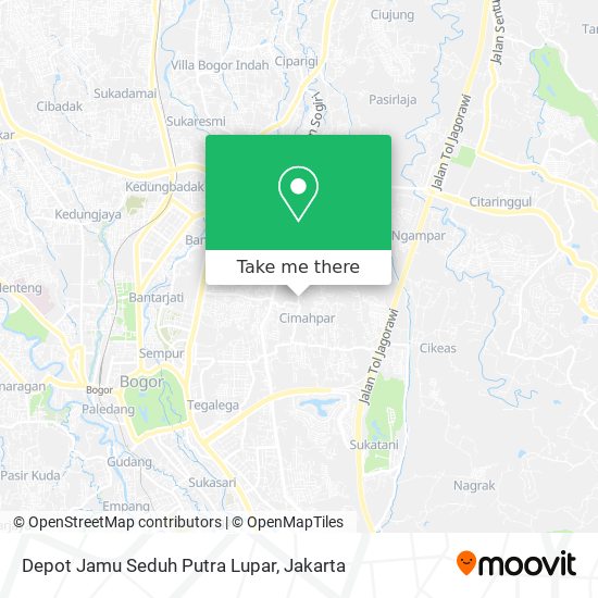 Depot Jamu Seduh Putra Lupar map