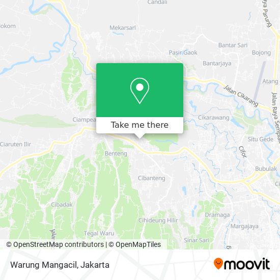 Warung Mangacil map
