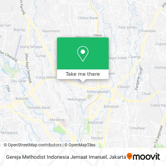 Gereja Methodist Indonesia Jemaat Imanuel map