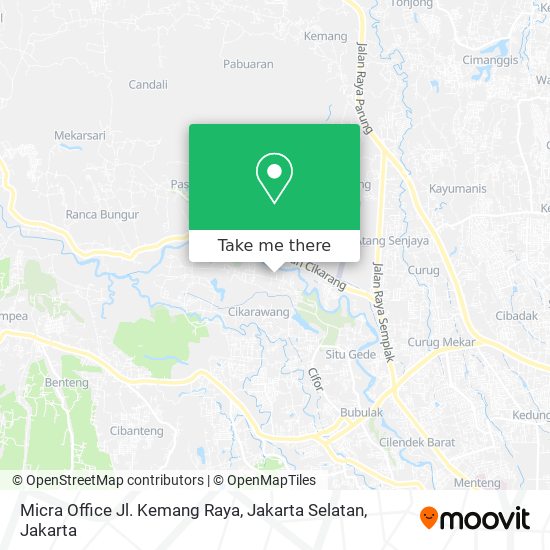 Micra Office Jl. Kemang Raya, Jakarta Selatan map