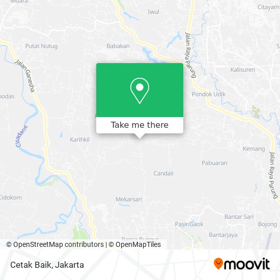 Cetak Baik map