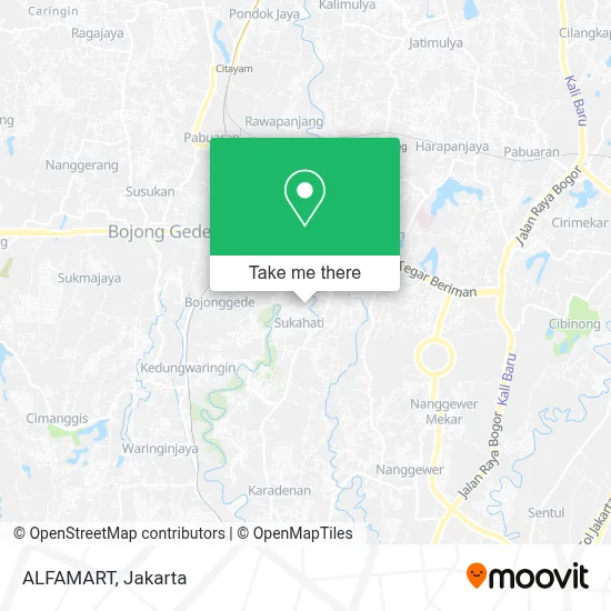 ALFAMART map