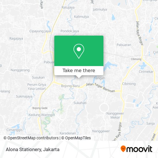 Alona Stationery map