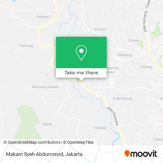 Makam Syeh Abdurrosyid map