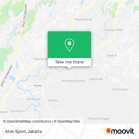 Alvin Sport map