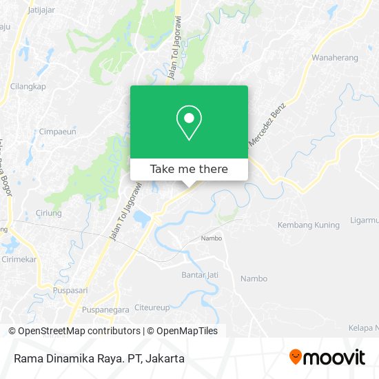 Rama Dinamika Raya. PT map