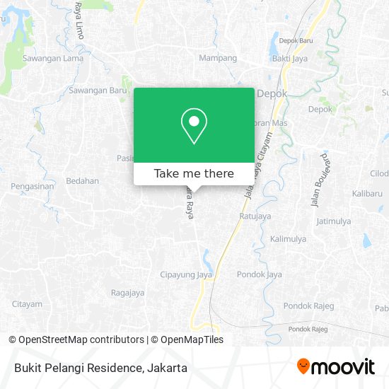 Bukit Pelangi Residence map