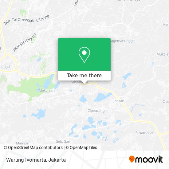 Warung Ivomarta map