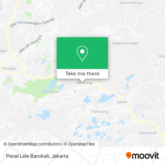 Pecel Lele Barokah map