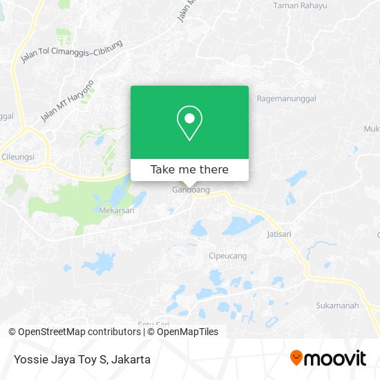 Yossie Jaya Toy S map