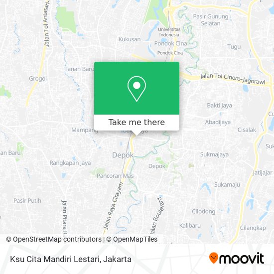 Ksu Cita Mandiri Lestari map