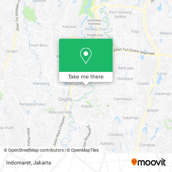 Indomaret map