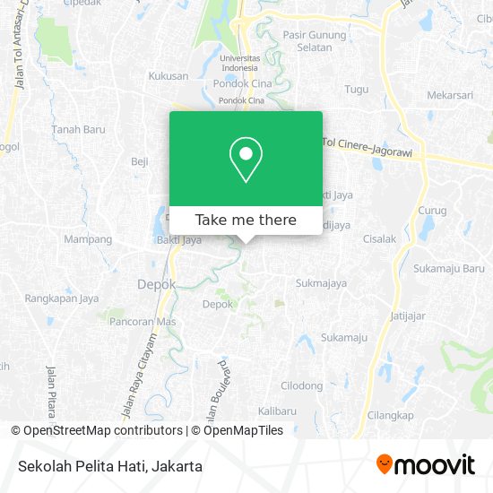 Sekolah Pelita Hati map