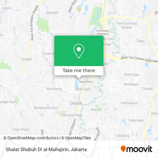 Shalat Shubuh DI al-Muhajirin map