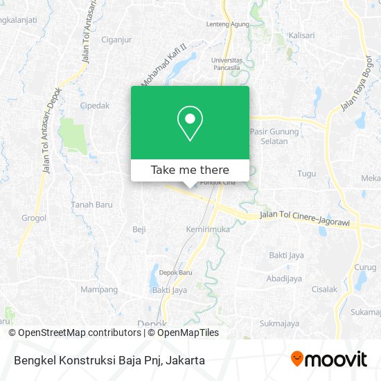 Bengkel Konstruksi Baja Pnj map