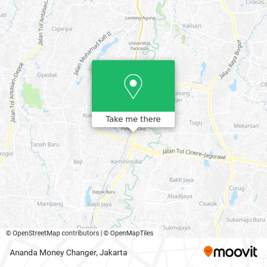 Ananda Money Changer map