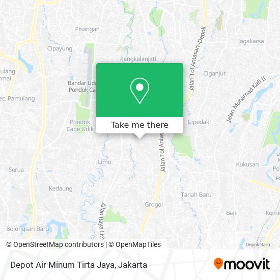 Depot Air Minum Tirta Jaya map