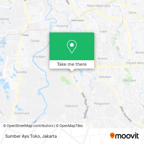 Sumber Ayu Toko map