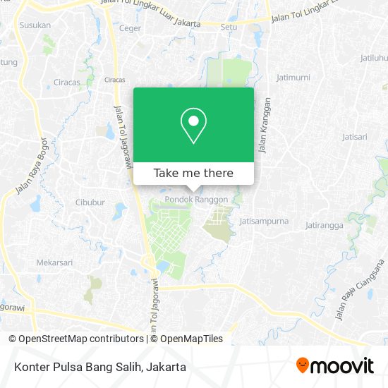 Konter Pulsa Bang Salih map