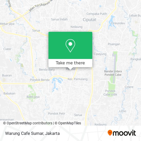 Warung Cafe Sumar map