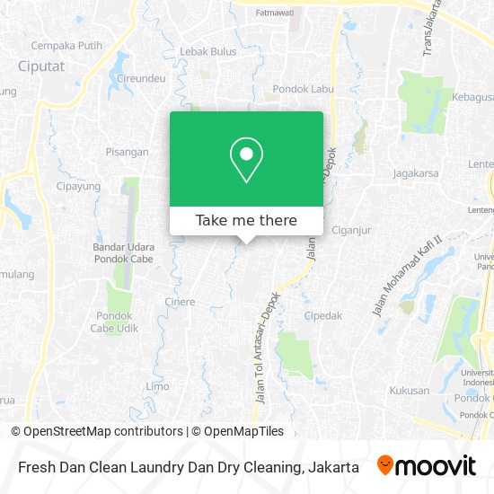 Fresh Dan Clean Laundry Dan Dry Cleaning map