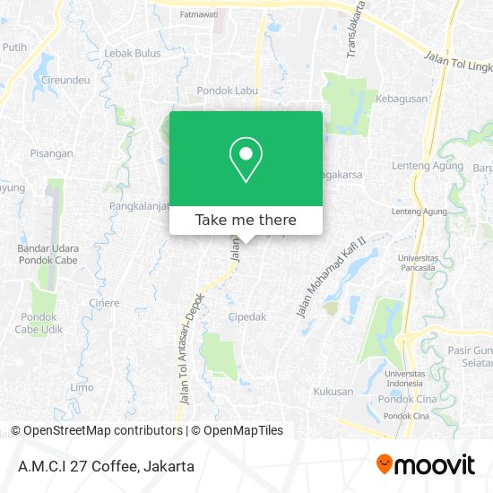 A.M.C.I 27 Coffee map