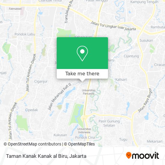 Taman Kanak Kanak al Biru map