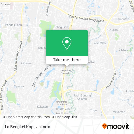 La Bengkel Kopi map