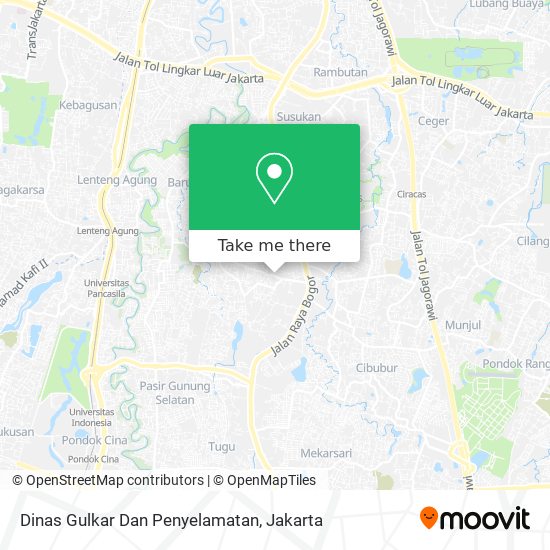 Dinas Gulkar Dan Penyelamatan map