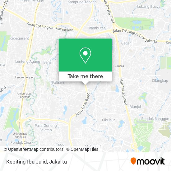 Kepiting Ibu Julid map