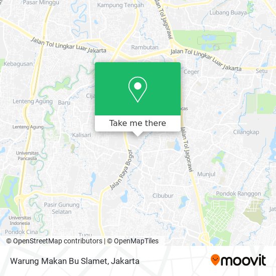 Warung Makan Bu Slamet map