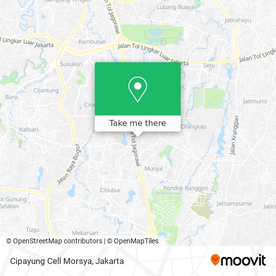 Cipayung Cell Morsya map