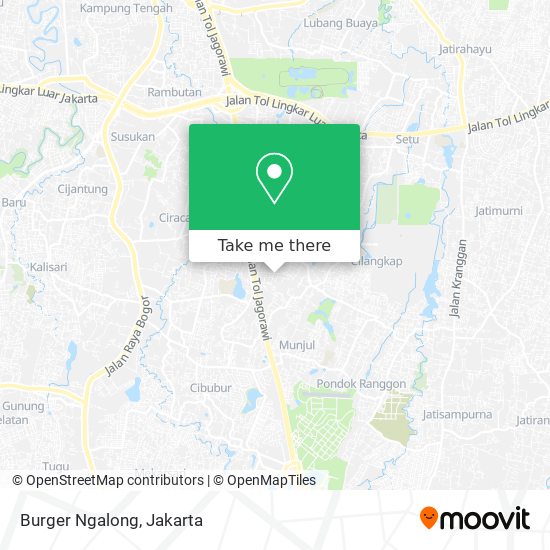 Burger Ngalong map