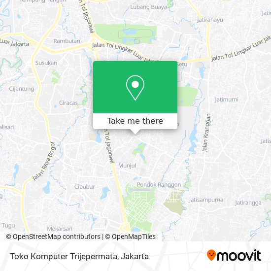 Toko Komputer Trijepermata map