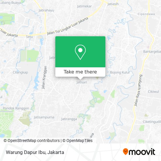 Warung Dapur Ibu map