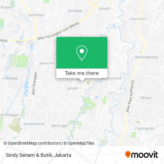 Sindy Senam & Butik map