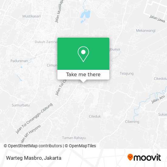 Warteg Masbro map