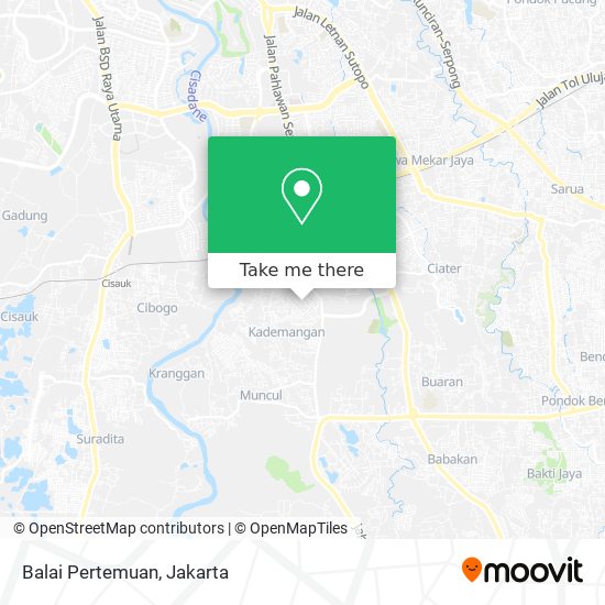 Balai Pertemuan map