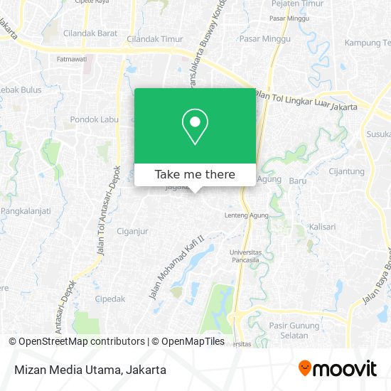 Mizan Media Utama map